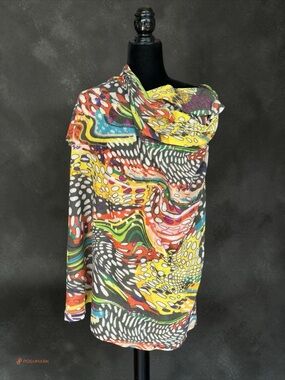 💖 100% Wool Abstract Scarf 💖